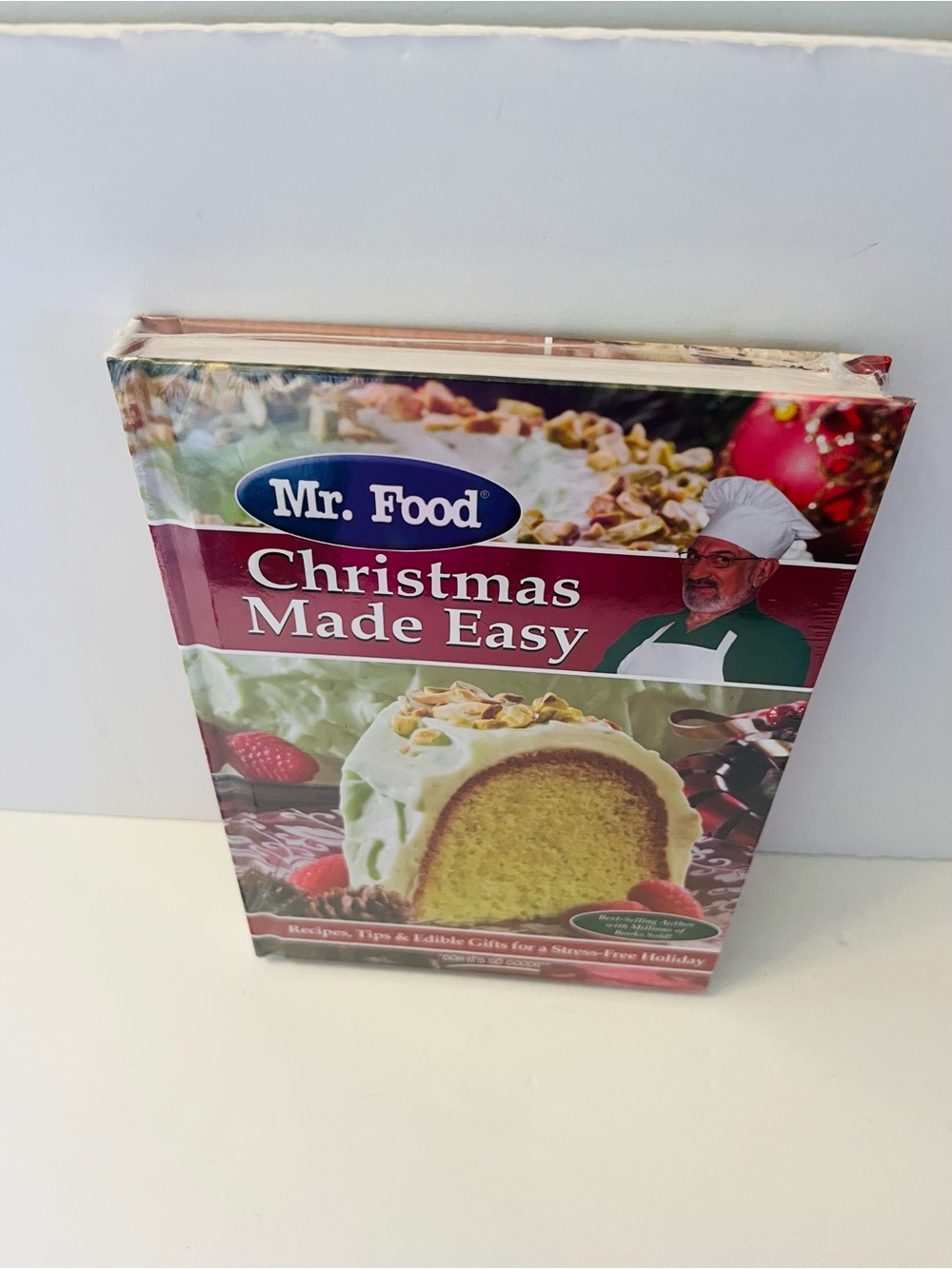 Mr. Food Art Ginsburg Christmas Made Easy Hardcover Cookbook Factory Sealed - Picture 2 of 11